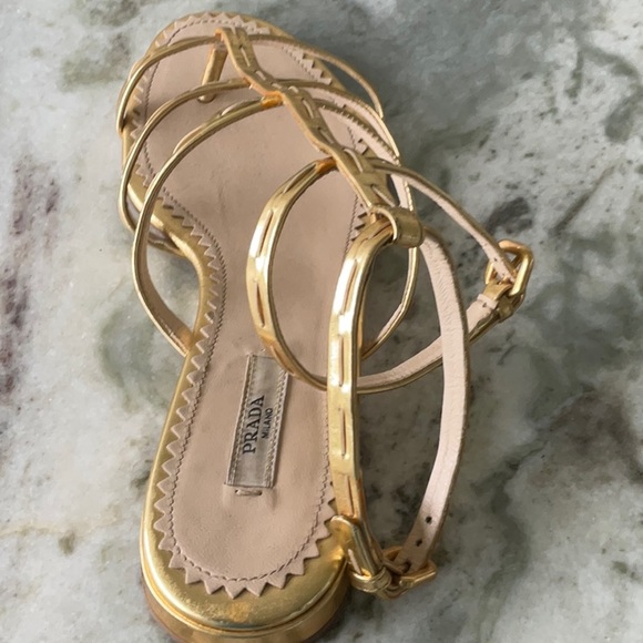 Vintage Prada Gladiator Sandal - Picture 4 of 5